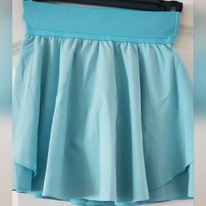 Lululemon Blue Skirt with Attached Shorts - Size 0